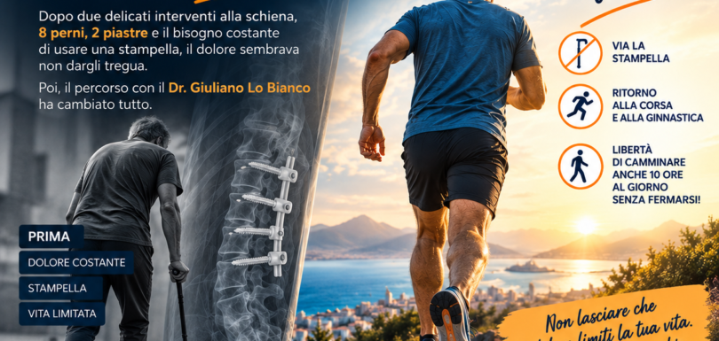Non lasciare che il dolore limiti la tua vita. Ascolta la sua testimonianza e scopri come un approccio specialistico può fare la differenza.